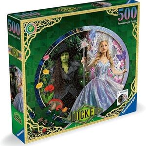 Wicked 500 Piece Puzzle Ravensburger Puzzle Wicked Poster Wicked for Good